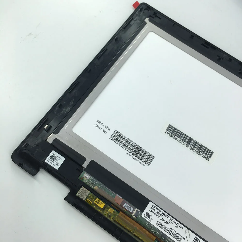 Koop Lcd Touch Screen Digitizer met frame Voor Dell Inspiron 11 3147 3148 3000 3157 3158 3152 3153 i3153 LP116WH6 (SP) (A3)