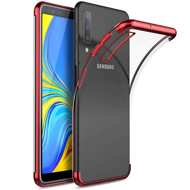 1-Slim-Plating-Transparent-Phone-Case-For-Samsung-A50 A30 A10 (20)