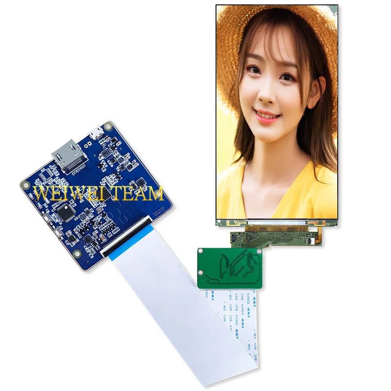 5 дюймовый 4k ЖК дисплей для Phrozen Shuffle 3840*2160 UHD Mipi плата драйвера Wanhao D7 KLD 1260 экран 3D