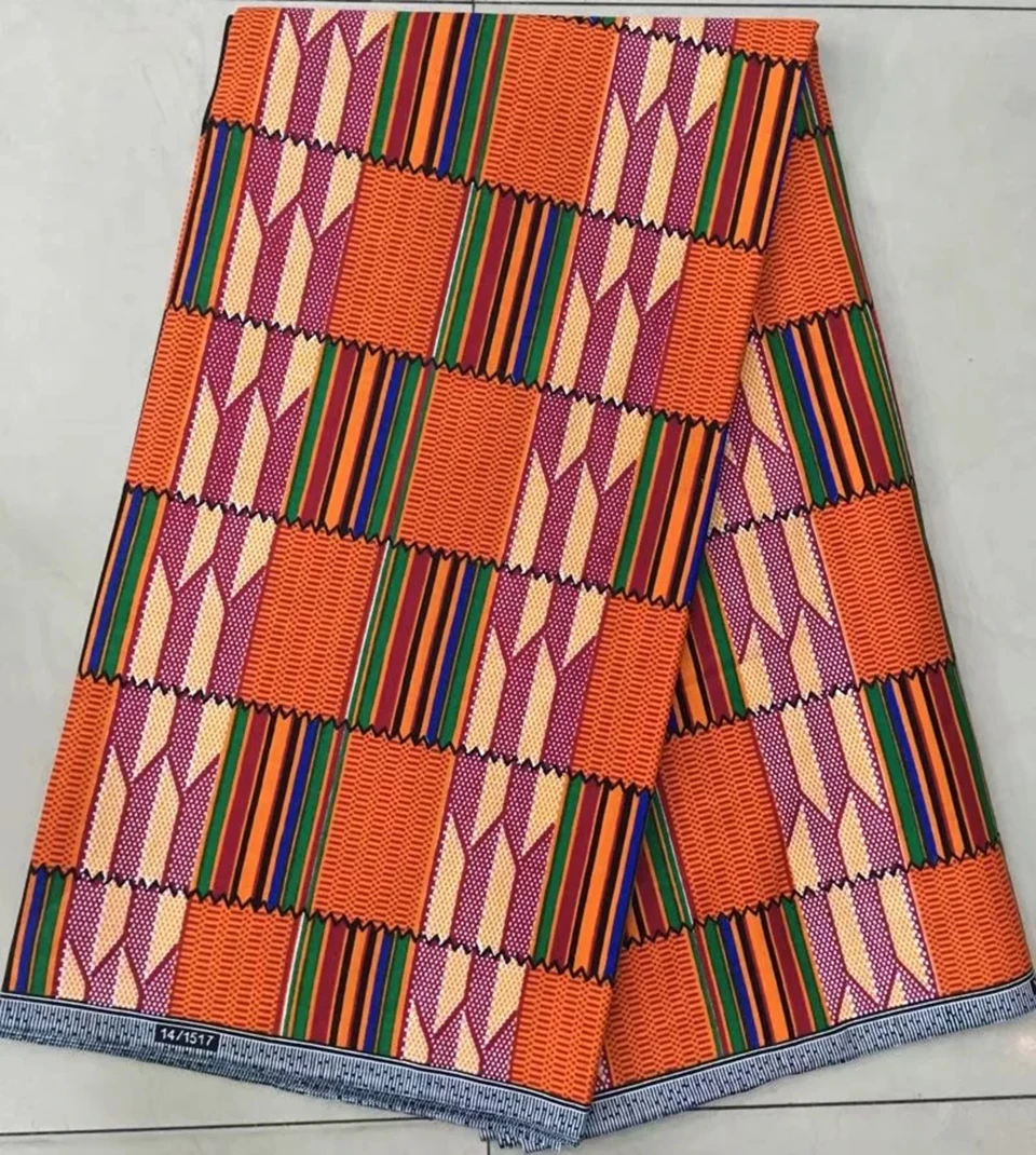 Traditional Tribal Cotton African Ethnic Print Fabric 100 cotton kente