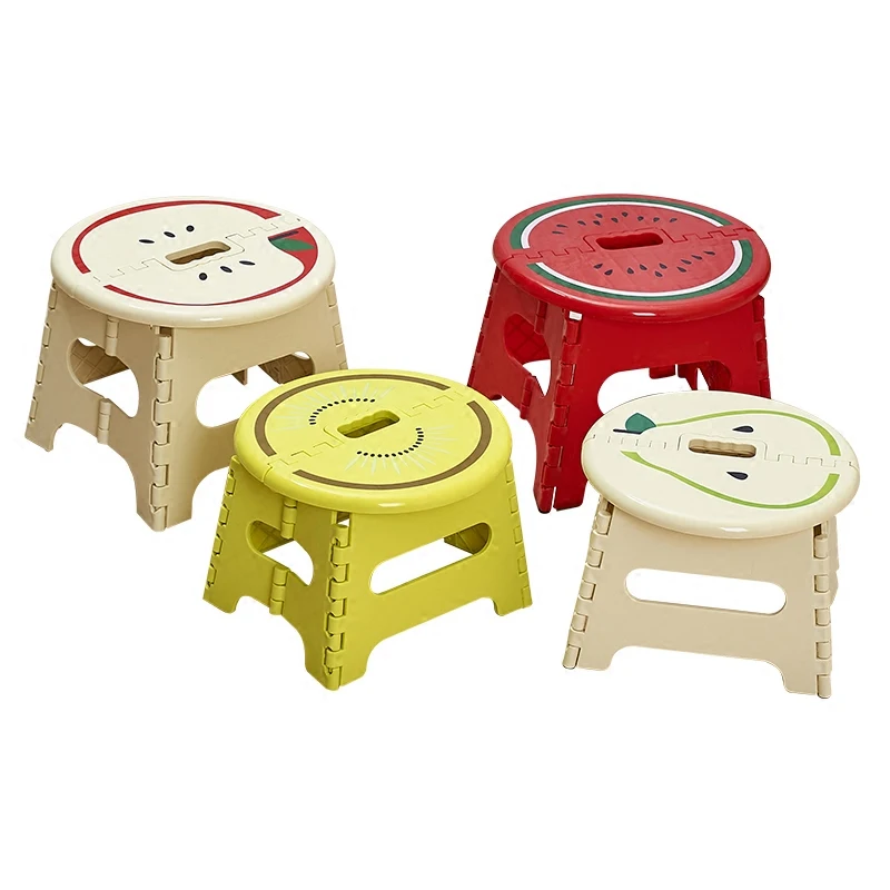 Folding Plasti Stools Children Step Home Furniture For Kid Sitting Picnic Children Stools