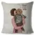 Fashion Cute Cartoon Super Mama Cushion Cover 45x45cm Decorative Mom and Baby Pillow Case for Sofa Home Super Daddy Pillowcase 27
