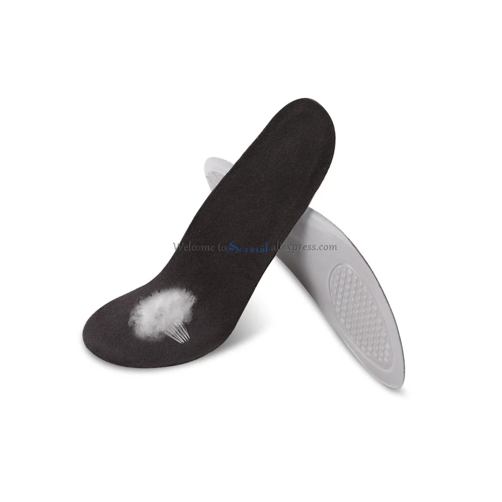 Soumit гель 3/4 Женская стелька Arch Support подушка Ортопедическая моющаяся утолщенная
