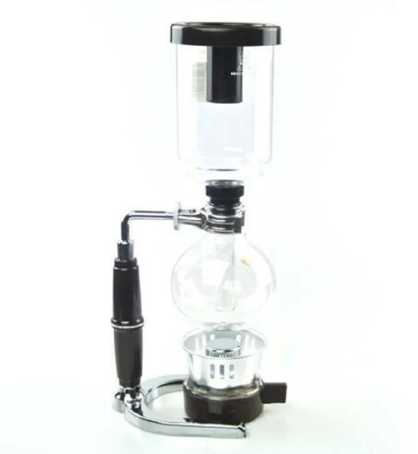 Free Shipping Japanese Coffee Style Siphon pot 2cups/3cups/5cupsin Coffee Pots from Home