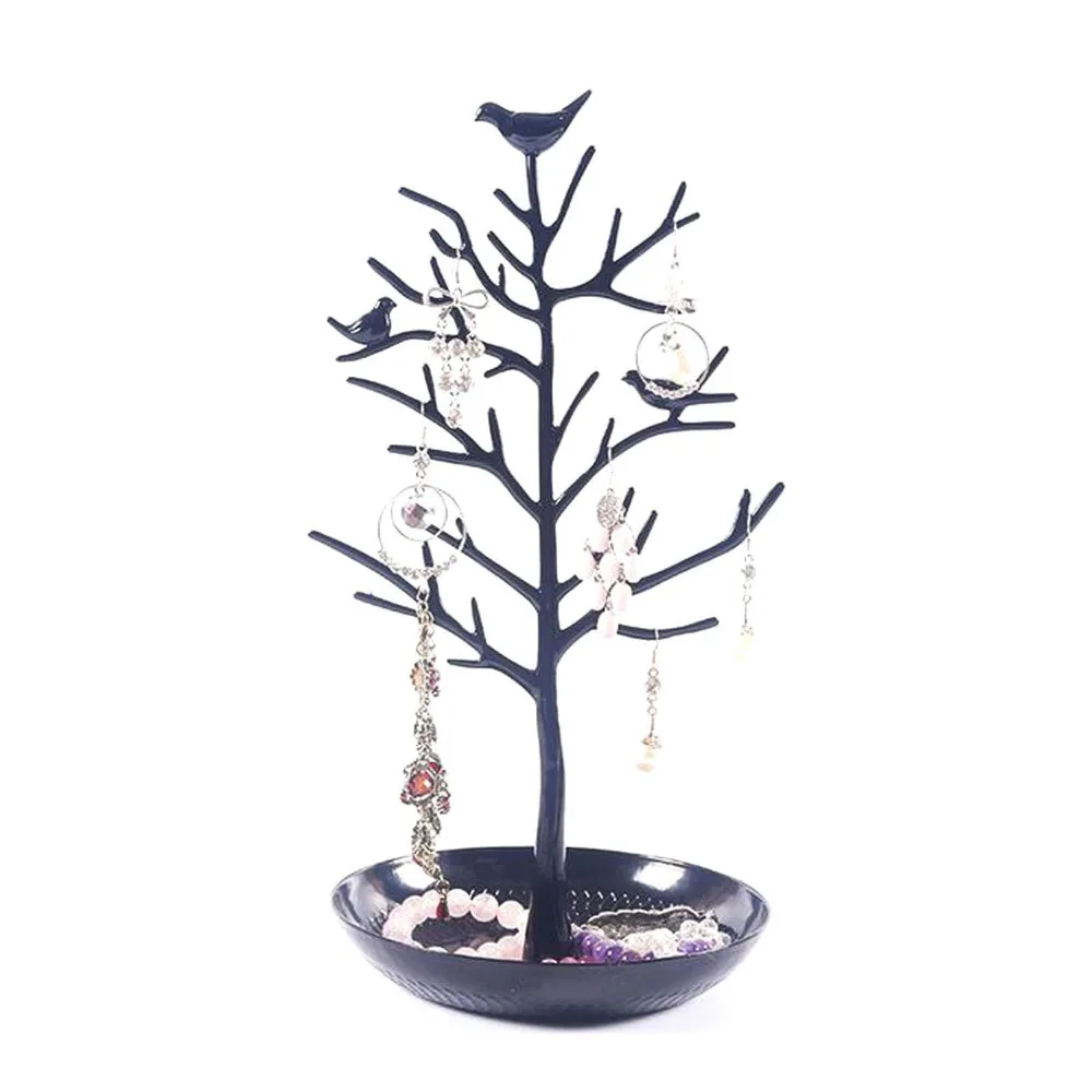 Столешница для ювелирных изделий Black Birds Tree подставка сережек ожерелий колец