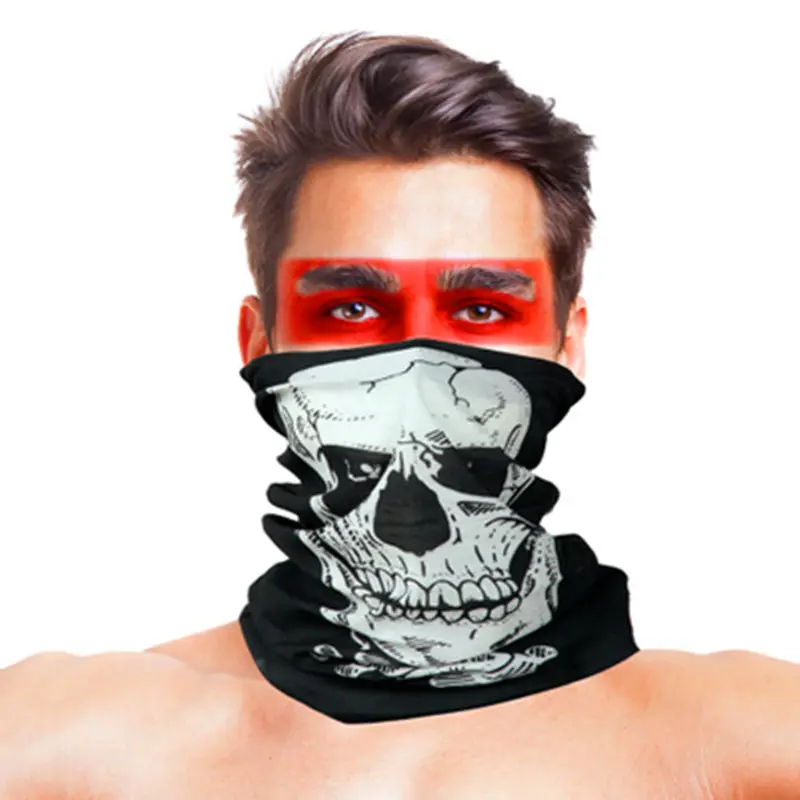 

3D Geometric Design Cycling Bandanas Headwear Multifunctional Magic Head Scarf Outdoor Sport Face Shield Mask buffe Summer Baff