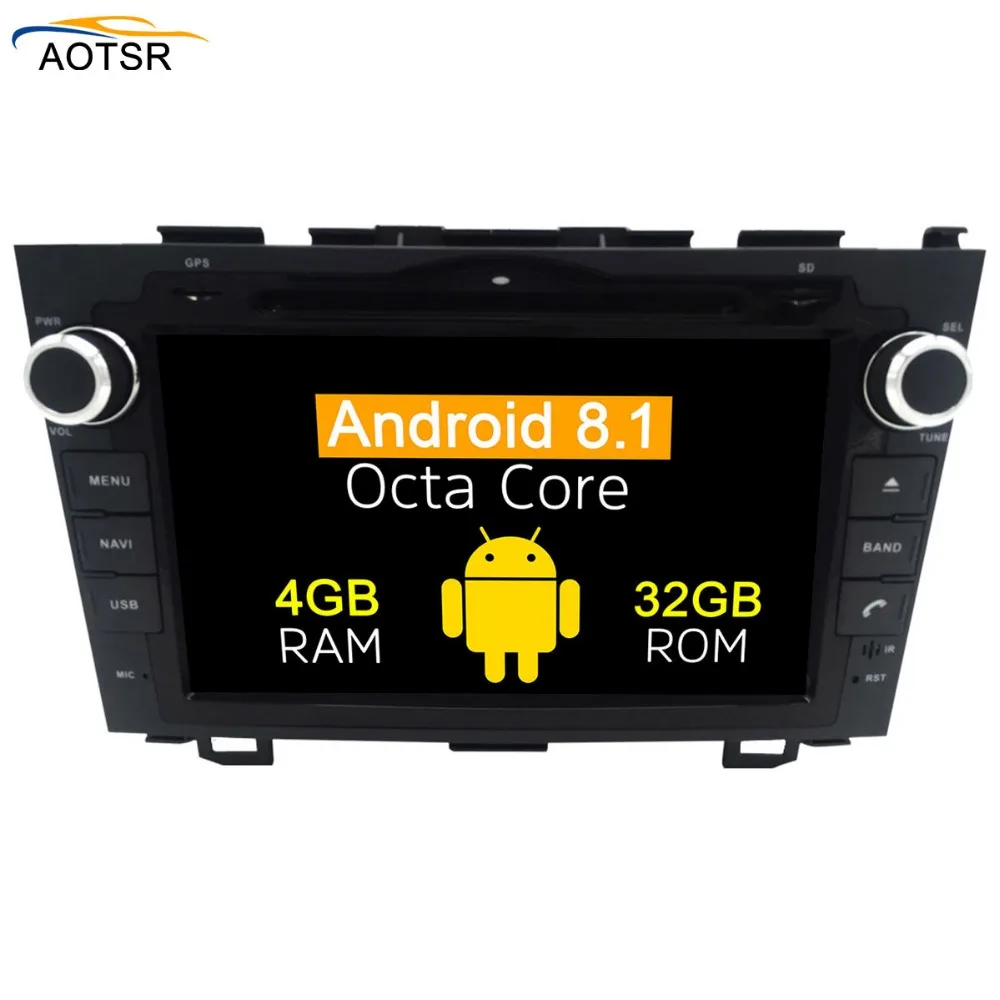 IPS 2 din Android 8 1 автомобильный dvd мультимедийный плеер головное устройство для Honda Civic