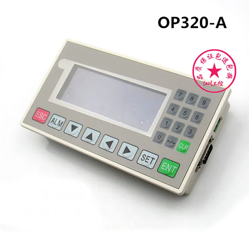 OP320-A MD204L 4,3 дюймов текстовый дисплей Поддержка HMI 232 485 порты связи новое предложение OP320-A-S