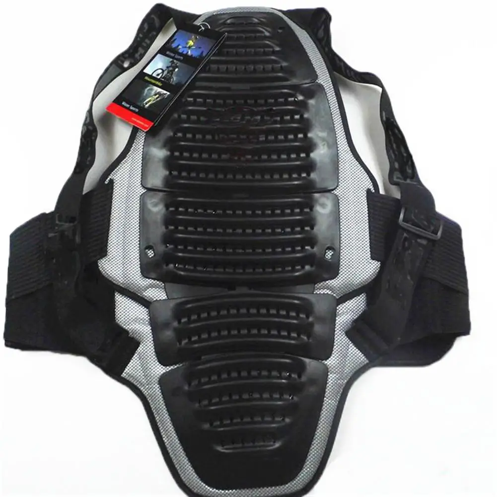 Профессиональный защитный чехол для задней части мотоцикла, комбинированное оборудование для экстремальных видов спорта - Цвет: Gray
