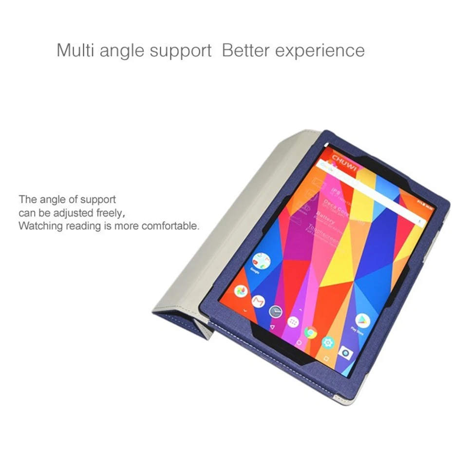 Тонкий чехол для CHUWI hipad 10 1 дюймов планшета подставка Hipad Hi Pad|Чехлы планшетов и