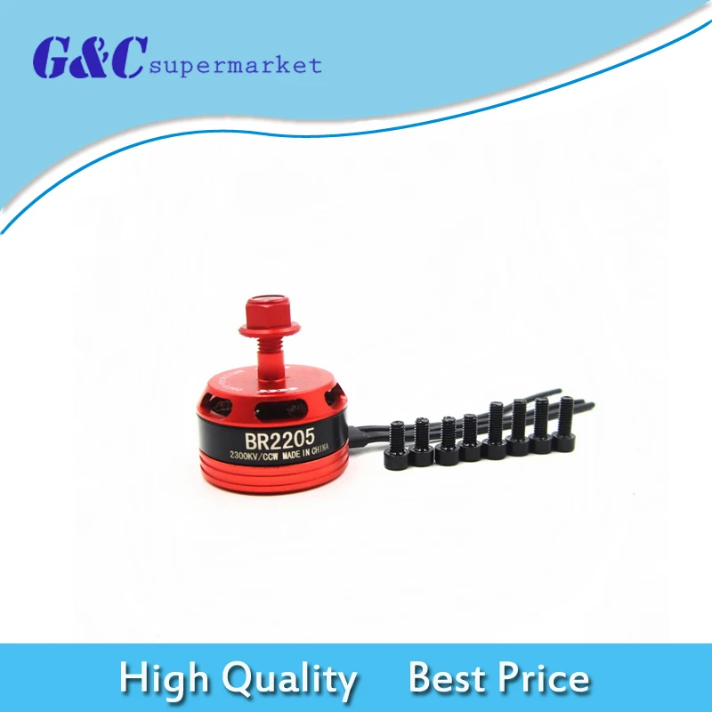 

Hot New For QAV250 ZMR250 Racing Edition 2205 BR2205 2300KV 2-4S Brushless Motor CCW