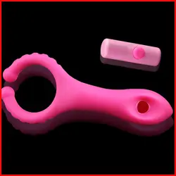 2017 вибрирующий зажим для взрослых секс-игрушки для женщин Для мужчин задержки кольцевой Вибратор Секс Продукты Sex Machine