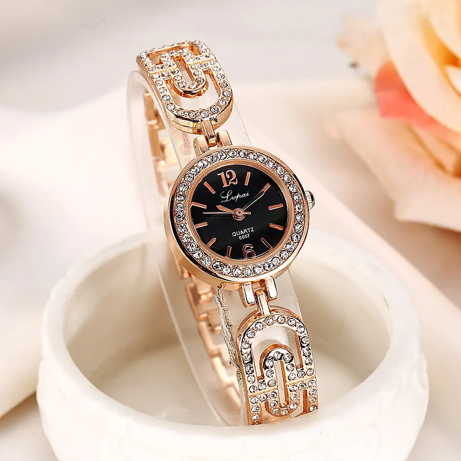 Платье наручные часы Relogio Feminino подарок Vente chaude De Mode De lux Femmes Montres Femmes браслет Montre часы Grind часы - Цвет: B