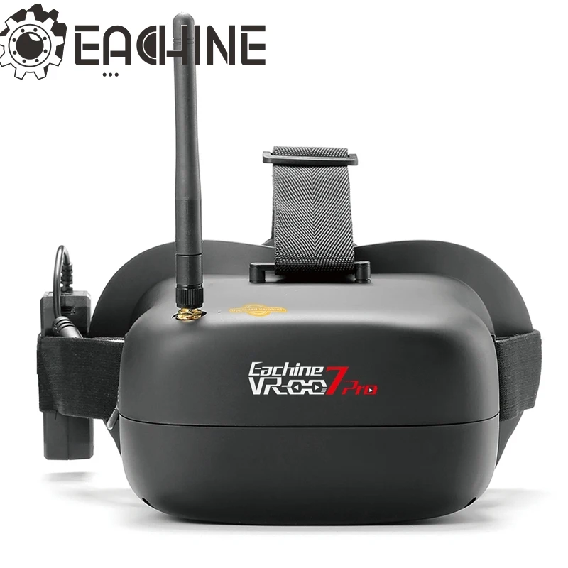 Новое поступление Eachine VR-007 Pro VR007 5,8G 40CH FPV очки 4,3 дюймов видео гарнитура с аккумулятором 3,7 V 1600mAh