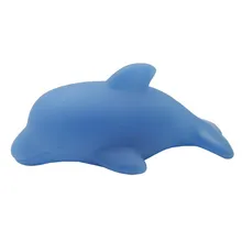 Детская Вода мигает плавающие дельфины дети автоматическое светодиодное освещение пляж играть игрушки для детей для ванной