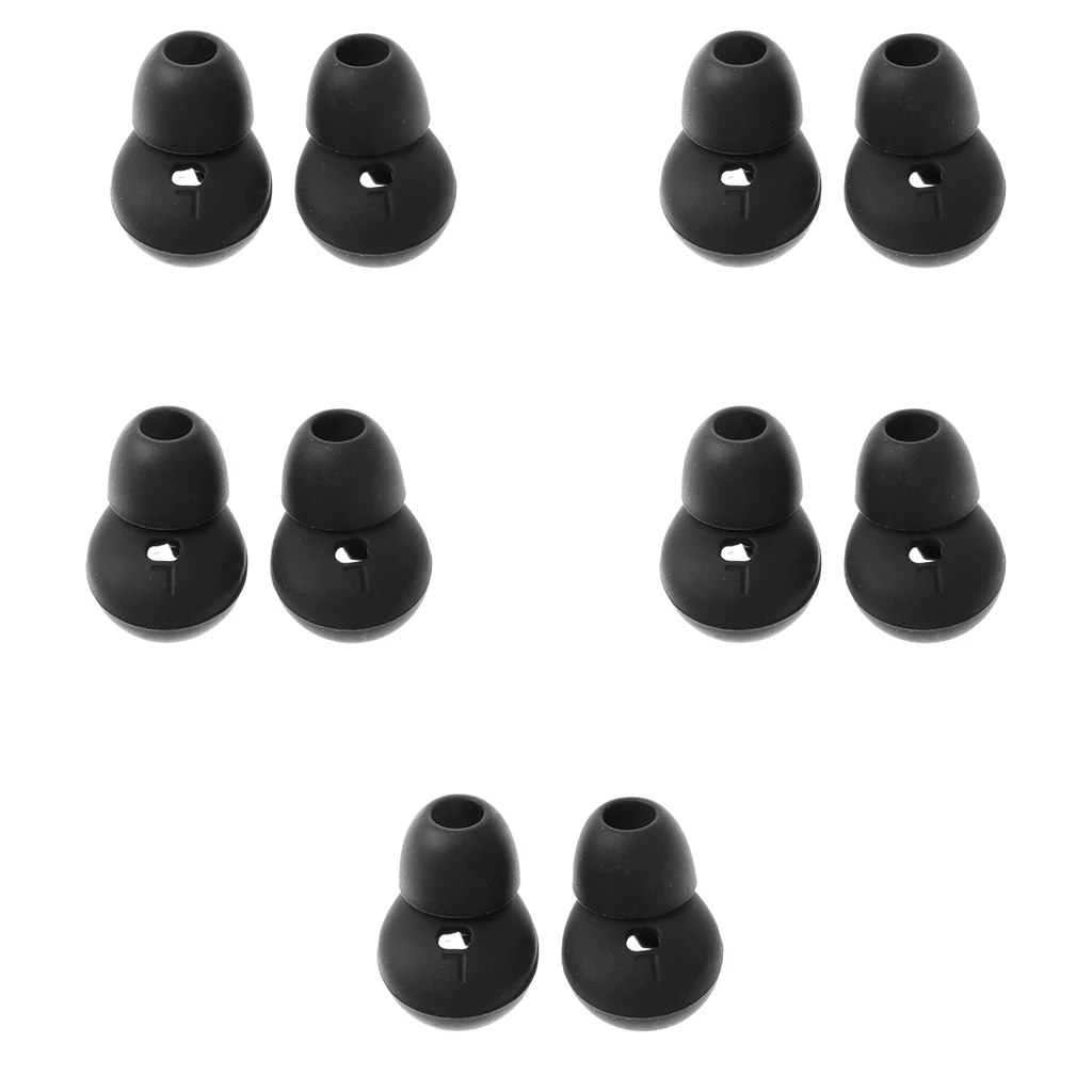 5Pairs Soft Anti-slip Replacement Eartips Earbuds Cushions Ear pads Covers For Samsung Circle R130 In-Ear Earphone Headphone