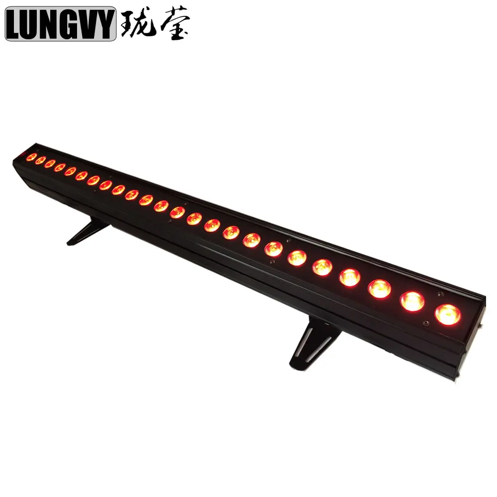 Free Shipping Indoor DMX 24x10w RGBW 4in1 Led Wall Washer Light