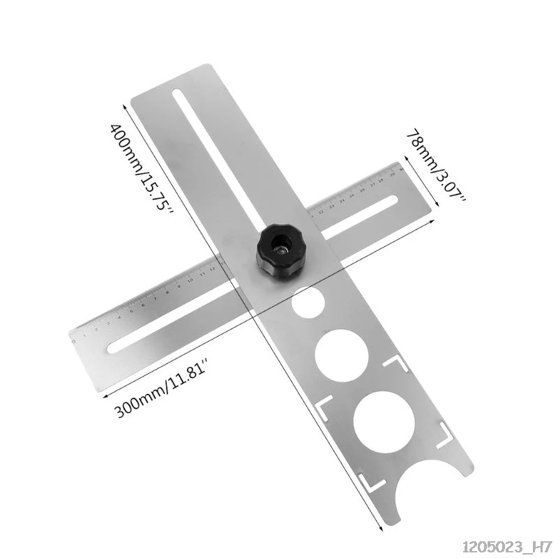 Многофункциональная плитка локатор перфоратор Tapper Регулируемая плитка крепления украшение аксессуар измерительный циркуль для