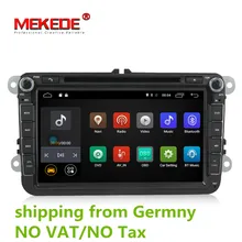 free shipping Android 7.1 2GB RAM Car DVD Player for VW Golf mk6 5 Polo Jetta Tiguan Passat B6 5 cc for skodao ctavia fabia
