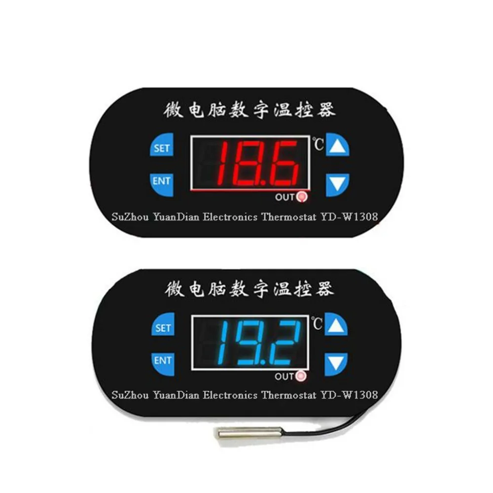 Adjustable Digital Cool Heat Sensor Temperature Controller Thermostat Switch for Fridge freezer Incubator font b Pet
