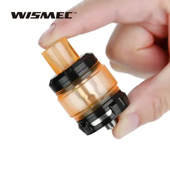 

Original WISMEC Amor NS Plus Atomizer 2ml/4.5ml Capacity with Newest WS04 MTL 1.3ohm Head Top Filling Design for Active Box MOD