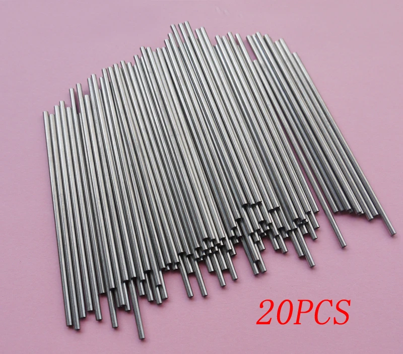 

20PCS 2.8mm Bushing 2mm Shaft Hollow Sleeve Drive Axis Tube Length 100mm Axle Sheath DIY Spare Parts for RC Car/Boat Model