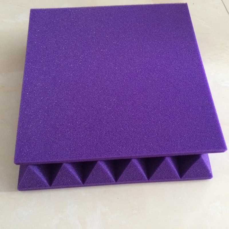 Акустическая пена Pyramid для оптимального звукопоглощения разноцветные с клейкой лентой