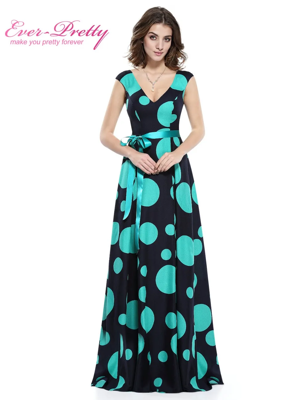 Polka Dot Prom Dress