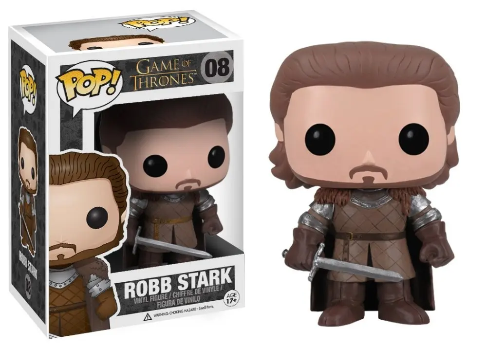 Эксклюзивный Funko поп официальный Видеоролики: Игра престолов-Робб Старк