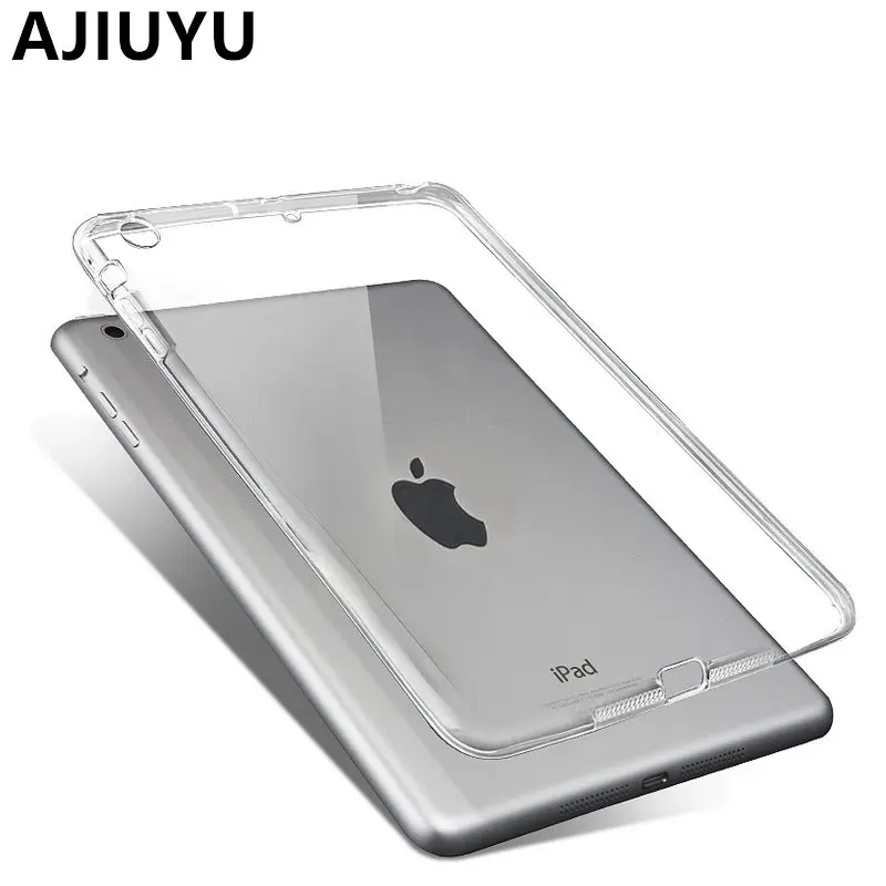 Чехол AJIUYU для iPad mini 3 2 1 ТПУ mini2 mini3 умный чехол защитная кожа планшет ПУ мягкий