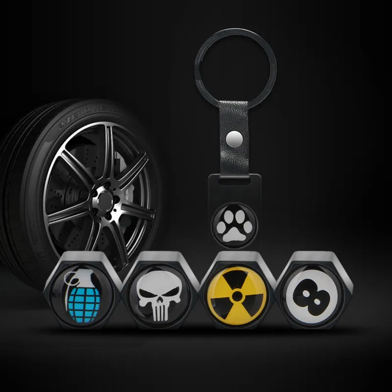 5PCS/SET Car Wheel Tire Valve Caps For Lexus RX300 IS250 RX330 GS300