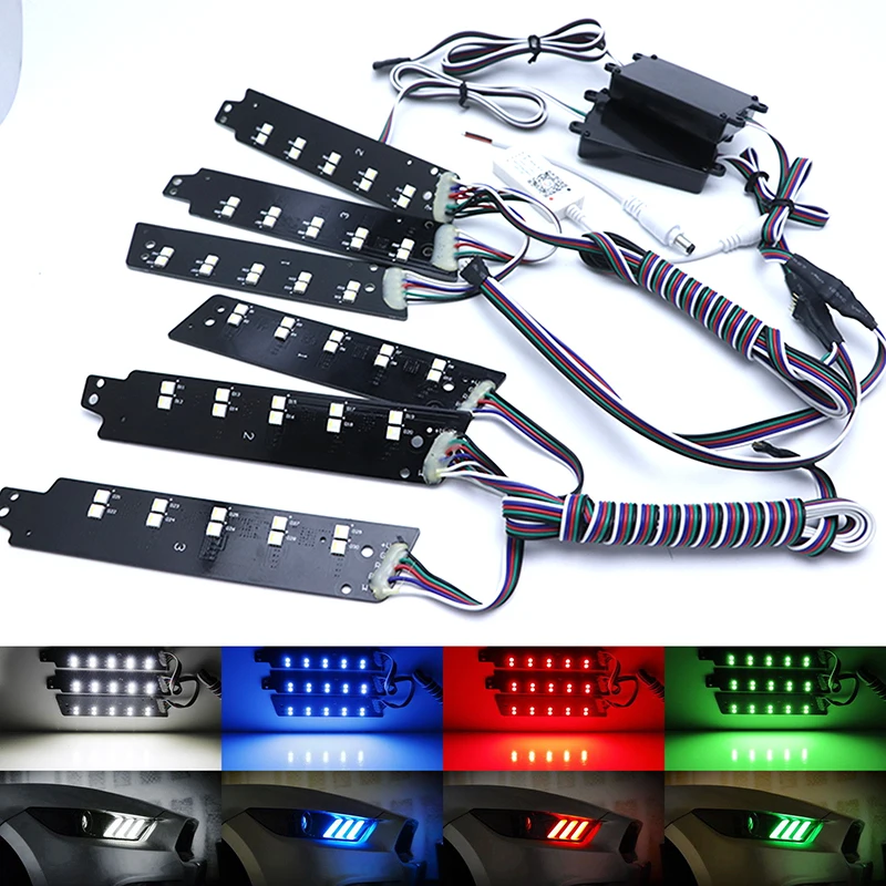 multicolor led system car remote controller