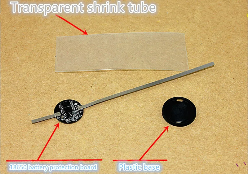 18650 lithium font b battery b font protection board with nickel plate with plastic base and
