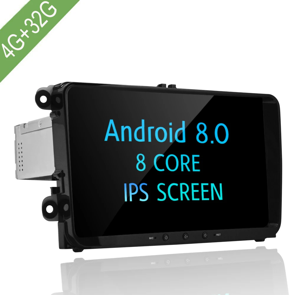 Android 8 0 Автомобильный мультимедийный плеер 4G/32G автомобильный DVD для