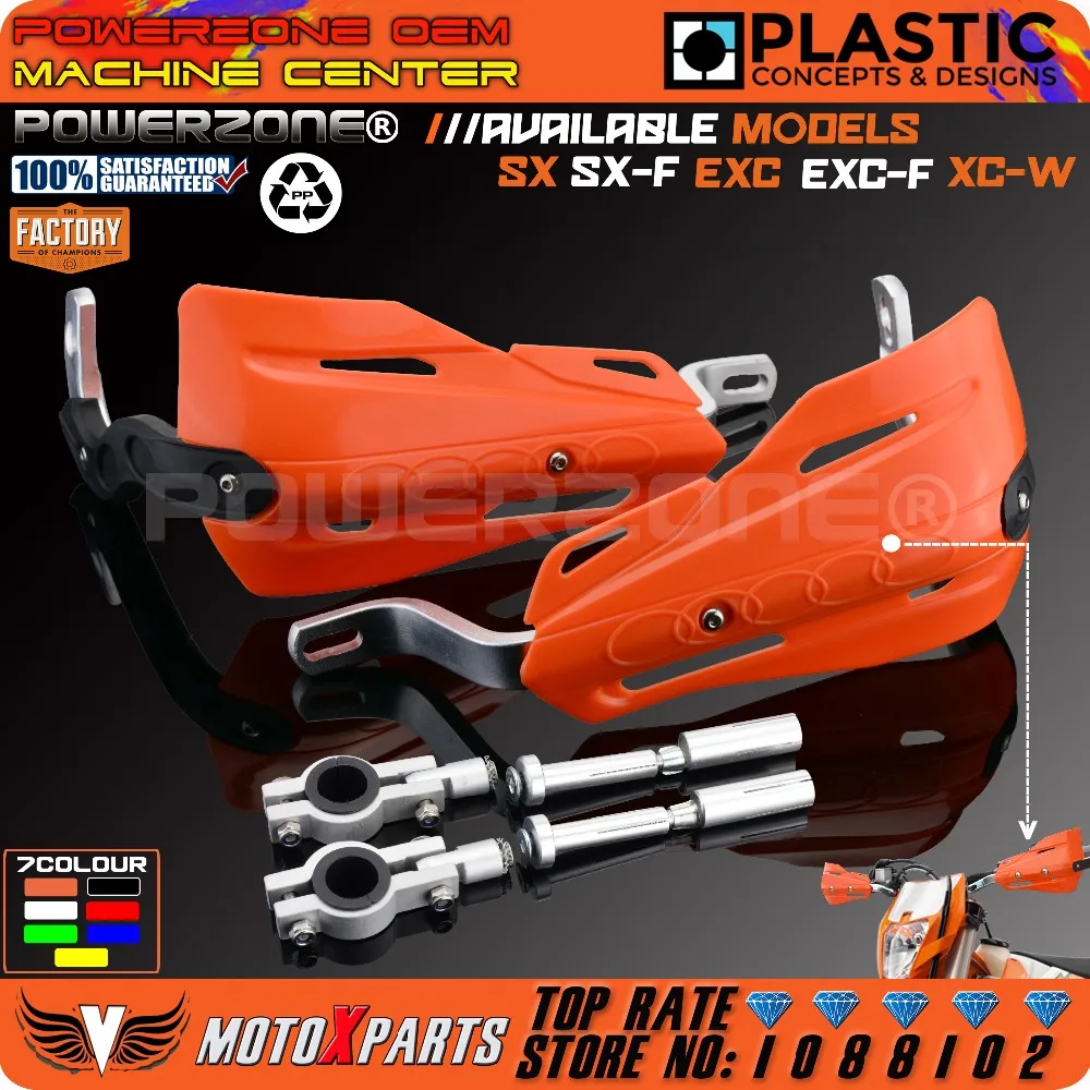 Motorcycle Dirt Bike ATV Handlebar handguards Hand Guards For KTM SX