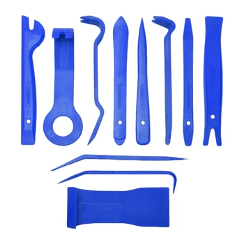 

BU-Bauty 11pcs Hard Plastic Auto Car Radio Panel Interior Door Clip Panel Trim Dashboard Removal Opening DIY Car Repair Tool Kit