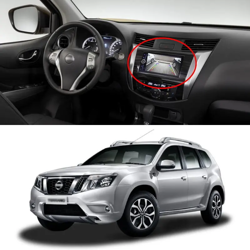 Liandlee для Nissan Terra SUV 2018 RCA адаптер провод камеры заднего вида оригинальный входной