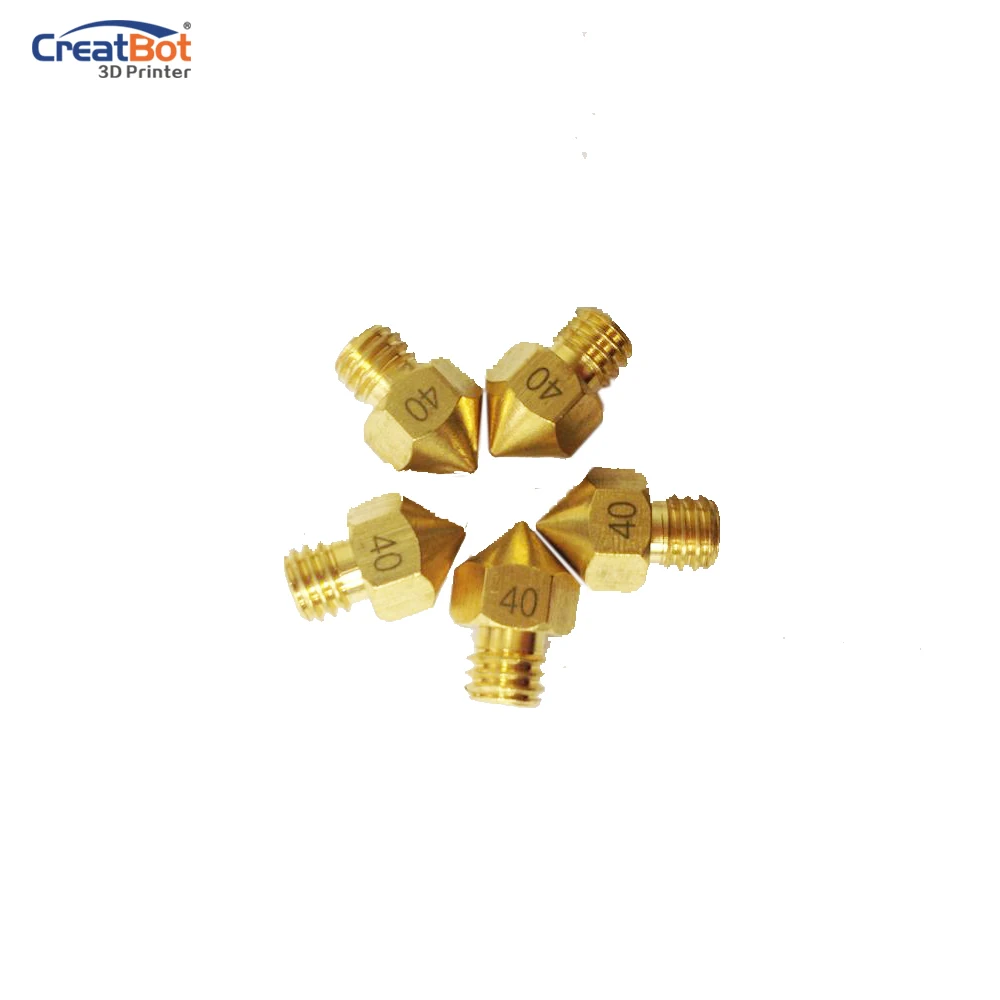 

5pcs nozzle 0.4mm diameter Original CreatBot Printer Parts hotend 1.75mm filaments available