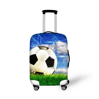 

Football Elastic Travel Luggage Protective Dust Cover Waterproof Printing Suitcase Cover for Travel High Luggage Accessories