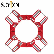 

4Pcs 90 Right Angle Picture Frame Clamp of 3inch Multifunction 75MM Mitre Clamps Corner Holder Hand Tools for Woodworking ZK252
