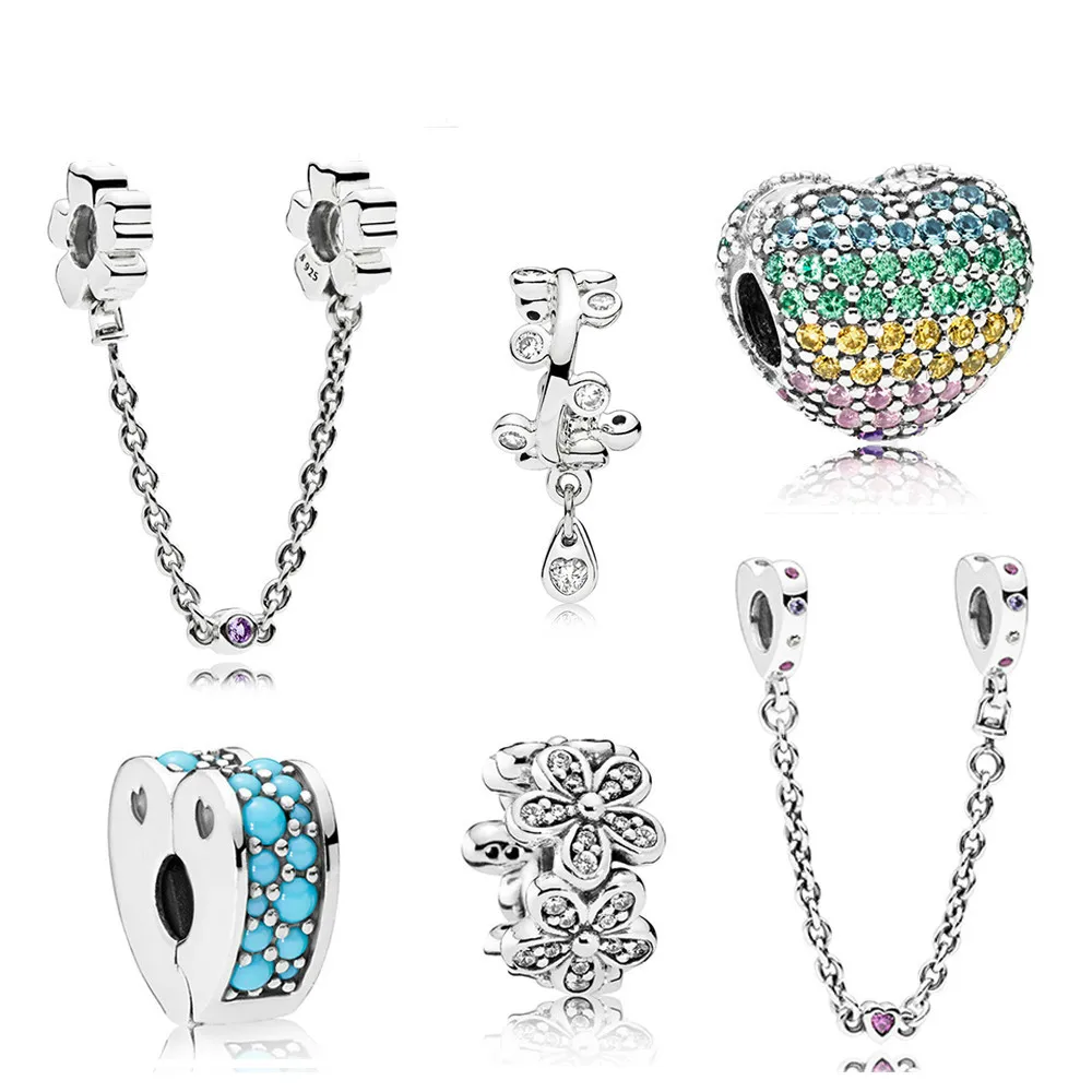 

Kristie 100% 925 Sterling Silver 1:1 Charm Space Accounts Developed Development Of Silvest Flowers