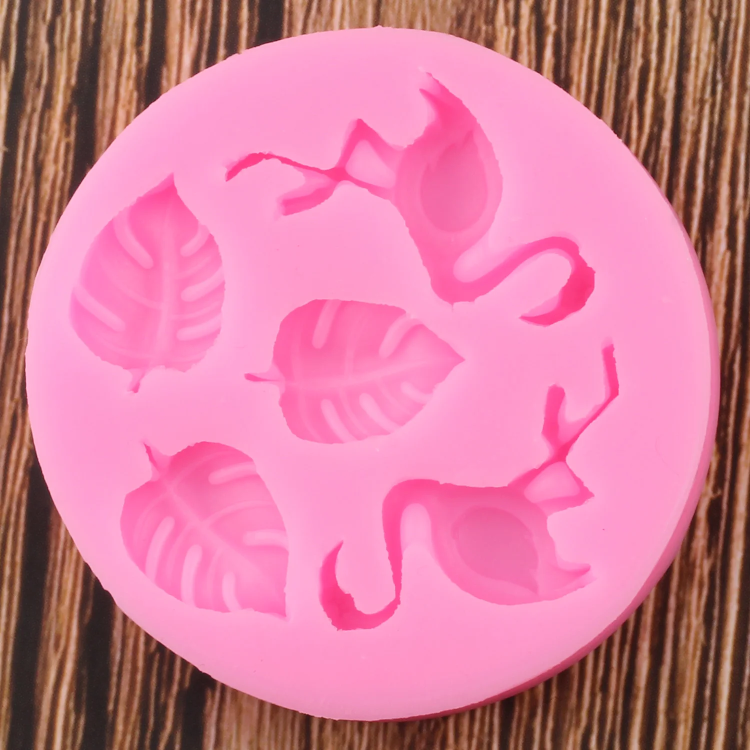 Фламинго и черепаха лист силиконовые формы DIY для украшения торта на ...