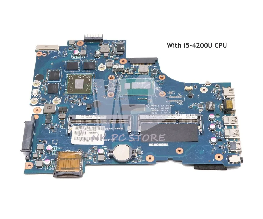 NOKOTION CN-091M09 091M09 основная плата для Dell inspiron 17R 5737 материнская плата для ноутбука LA-9984P I5-4200U процессор DDR3 HD8870M gpu