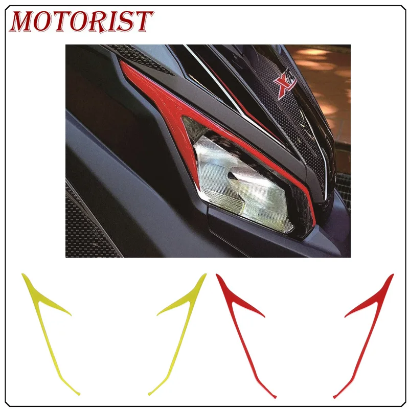 

Fit for Honda X-ADV XADV 750 adv headlamp decoration new motorcycle headlamp sticker 3D Decal headlamp sticker shallow eyebrow