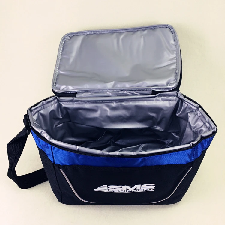 Doppelschichten Hohen qualität marke große thermische picknick kühltasche isoliert eis kühlen thermo lunchbox lagerung von lebensmitteln umhängetasche 9L