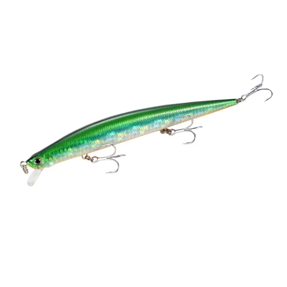 Mises 12.5cm 15g Eight Colors Floating Bionic Minnow Ocean Fishing Artificial Hard Bait Fishing Lure Professional Fishing Gear