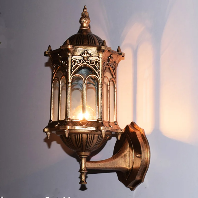 Современный наружный настенный светильник, винтажный подвесной светильник uminaire exterieur для виллы, двора, балкона, сада, коридора, украшения