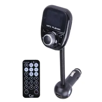 

BT002 3 in 1 Car Kit Bluetooth FM Transmitter MP3 Play Blue Backlight