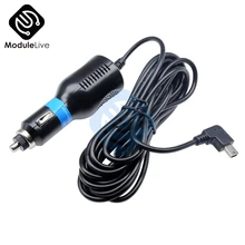 Мини USB автомобиль DC 5V 2A зарядное устройство адаптер Шнур кабель для DVR Garmin gps Nuvi
