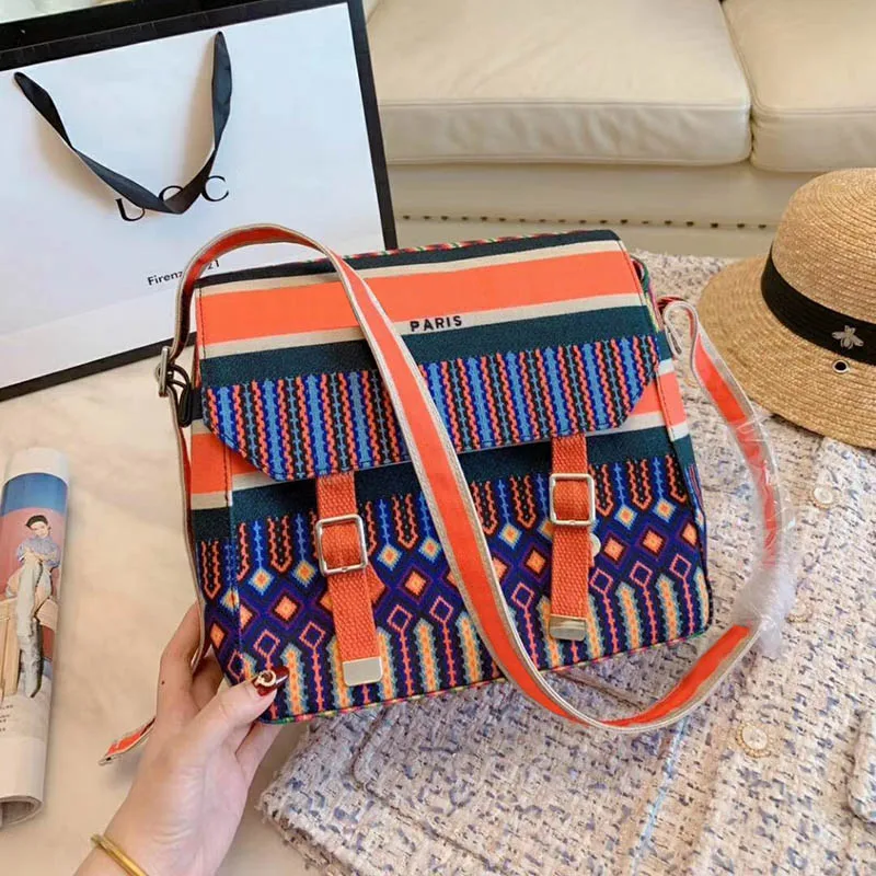 

2019 Original luxury famous brand shopping canvas designer backpack backpacks laptop bags purses women cross-body